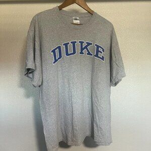 Clean Duke University Spellout Tee – Timeless Collegiate Classic